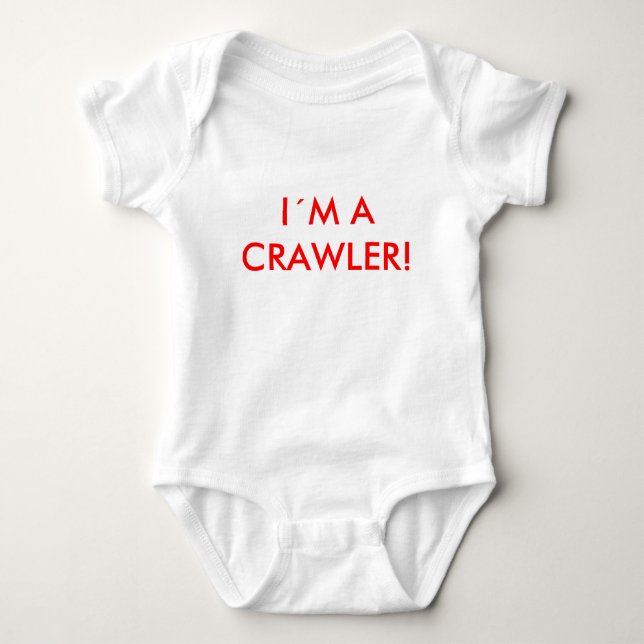 Body Para Bebê Crawler (Frente)