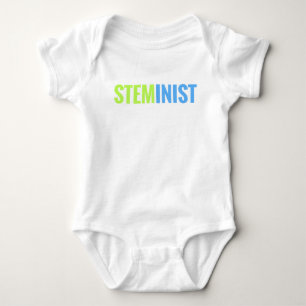 Body Para Bebê Creeper da criança de STEMinist