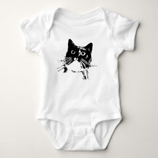 Body Para Bebê Creeper da criança do gato