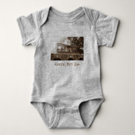 Body Para Bebê Creeper da Criança do Zoo Central Park