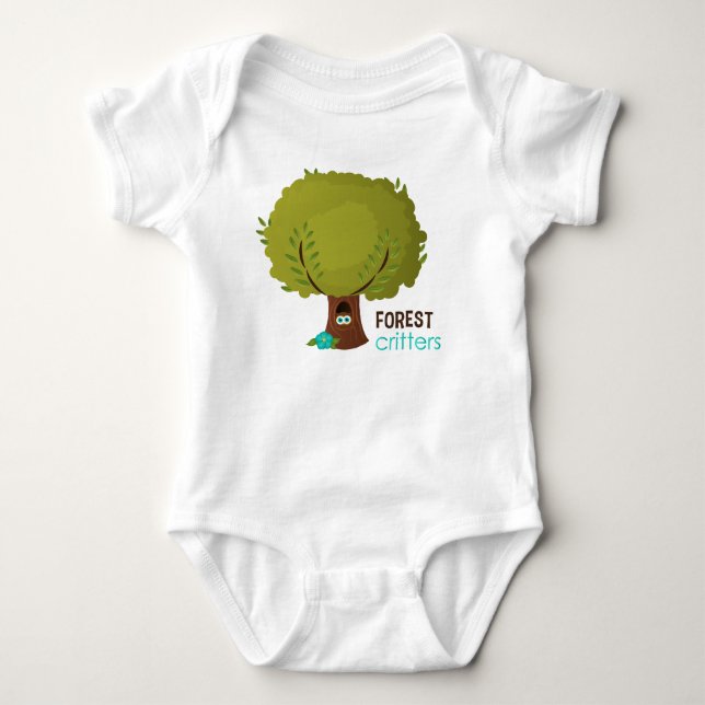 Body Para Bebê Creeper de Criança FC 4 (Frente)