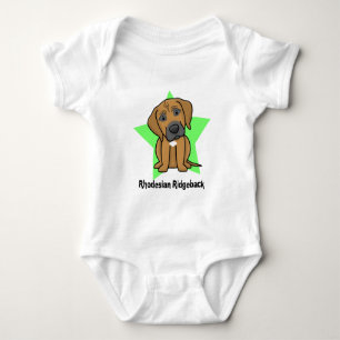 Body Para Bebê Creeper do bebê de Rhodesian Ridgeback da estrela