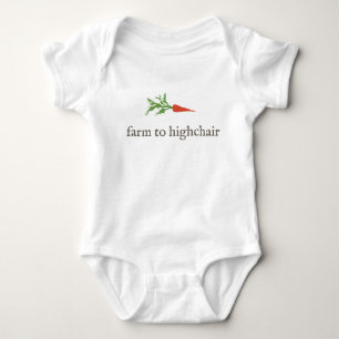 Body Para Bebê Creeper infantil (texto marrom)