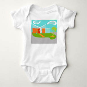 Body Para Bebê Creeper moderno da criança da casa dos desenhos