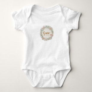 Body Para Bebê "Crescer" ou "Florescer".