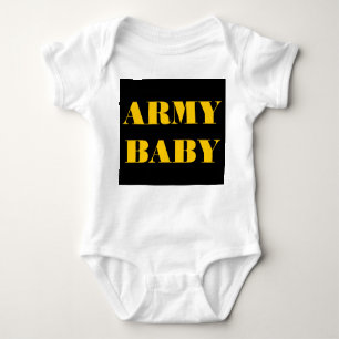 Body Para Bebê Criança Creeper Army Baby