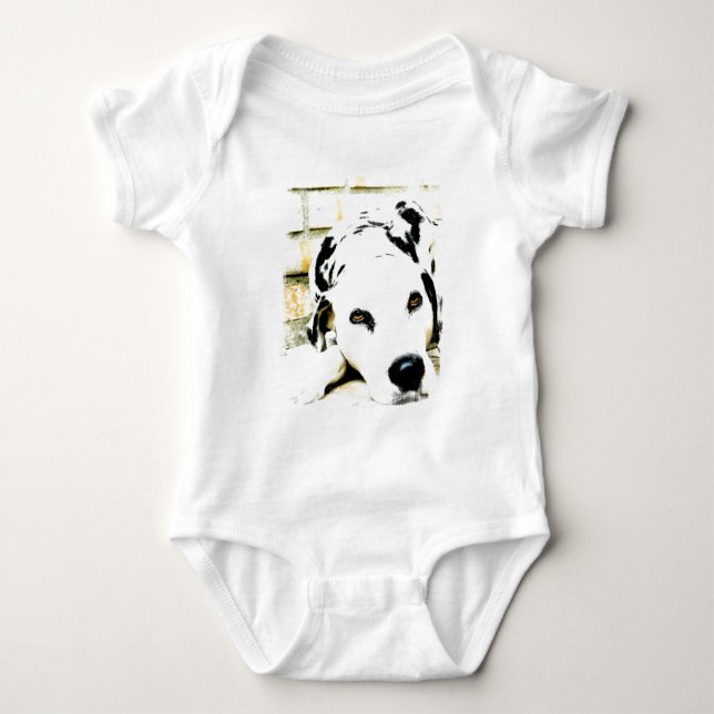 Body Para Bebê Criança Dalmatian de sono (Frente)
