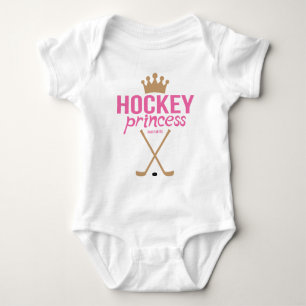 Body Para Bebê Criança de Bebê da Princesa Hockey