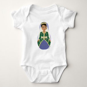 Body Para Bebê Criança de Matryoshka