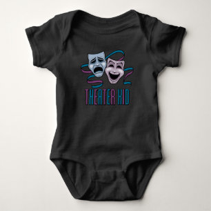 Body Para Bebê Criança de Teatro de Comédia e Tragédia