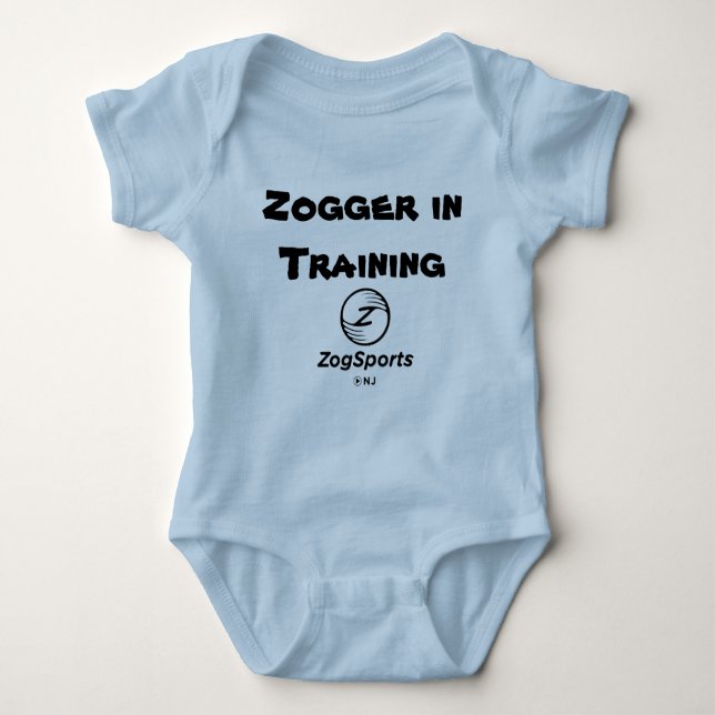 Body Para Bebê Criança de ZogSportsNJ um Bodysuit da parte (Frente)