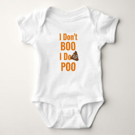 Body Para Bebê criança design boo engraçada