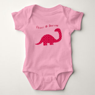 Body Para Bebê Criança do dinossauro da flor