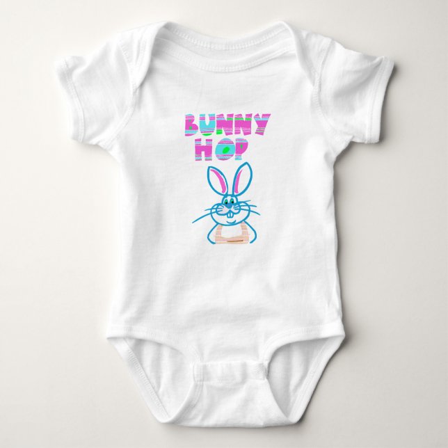 BODY PARA BEBÊ CRIANÇA DO LESTE BUNNY CREEPT (Frente)