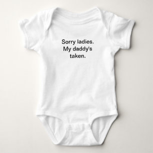 Body Para Bebê Criança, meu pai tomado, onsie