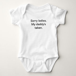 Body Para Bebê Criança, meu pai tomado, onsie