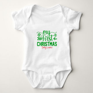 Body Para Bebê Crie o seu primeiro Natal