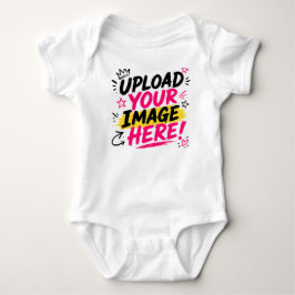 Body Para Bebê Crie o Seu Próprio Bodysuit de Bebê | Adicione Sua