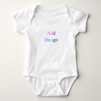 Body Para Bebê Crie seu próprio design personalizado preto