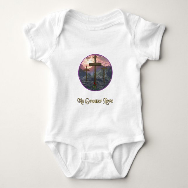 Body Para Bebê cristão (Frente)