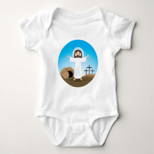 Body Para Bebê Cristo Riser