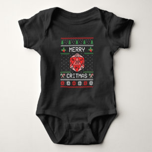 Body Para Bebê Critérios de feliz II - Natal Feio
