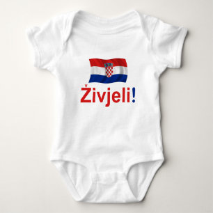Body Para Bebê Croatia Zivjeli! (Elogios)