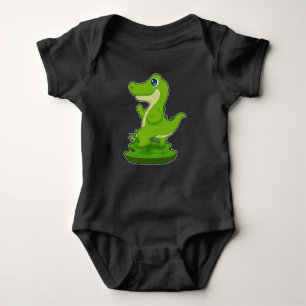 Body Para Bebê Crocodilo Runner Esportes