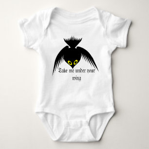 Body Para Bebê Crow Baby