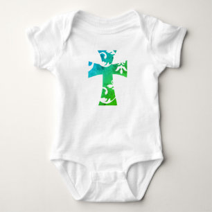 Body Para Bebê CRUZAMENTO legal e colorido