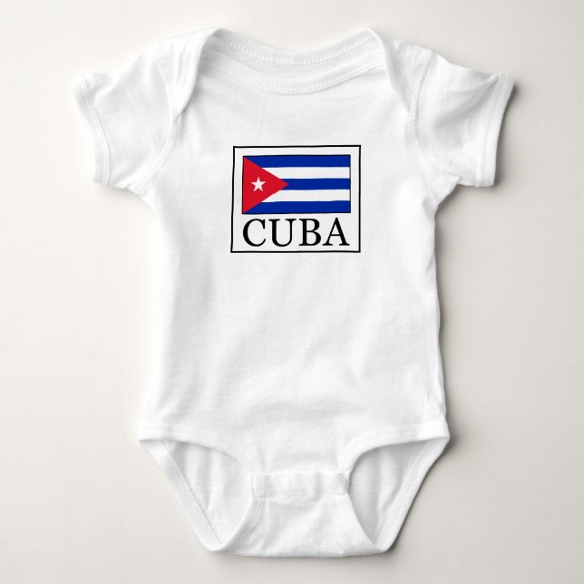 Body Para Bebê Cuba (Frente)