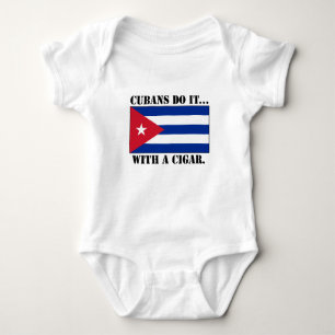 Body Para Bebê Cubanos Fazem... Com Um Cigarro.