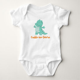 Body Para Bebê Cuddle-Me-Saurus: Delícia de Dino Abraçável