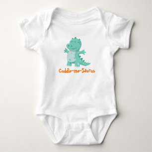 Body Para Bebê Cuddle-Me-Saurus: Delícia de Dino Abraçável