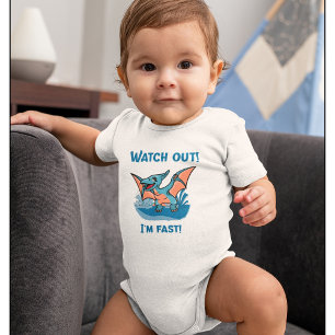 Body Para Bebê Cuidado! Sou rápido!