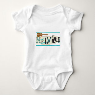 Body Para Bebê Cumprimentos de Nashville