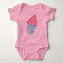 Body Para Bebê Cupcake doce