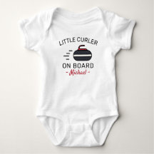 Curling Baby - Little Curler on Board - Curler