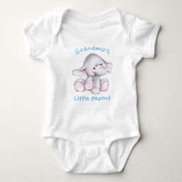Body Para Bebê Cute Baby Boy Elephant Little Peanut Baby Bodysuit