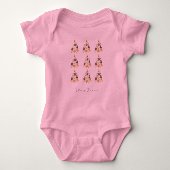 Body Para Bebê cute baby girls suit (Frente)