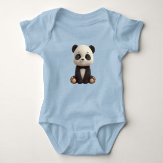 Body Para Bebê Cute Baby Panda Bodysuit