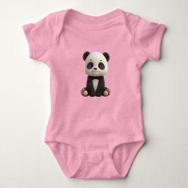 Body Para Bebê Cute Baby Panda Bodysuit