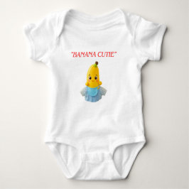 Body Para Bebê Cute Banana Baby – Adorable Cartoon Banana in Blue