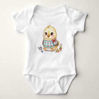 Body Para Bebê Cute Bird