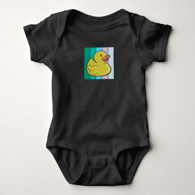 Body Para Bebê Cute Duck (Frente)