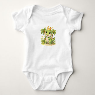 Body Para Bebê Cute funny cartoon dinosaur