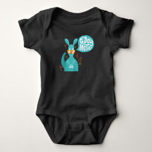 Body Para Bebê Cute Kangaroo GDay Mate Presente Tee Para Austra