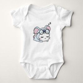 Body Para Bebê Cute lovely little mouse 