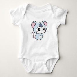 Body Para Bebê Cute lovely little mouse 