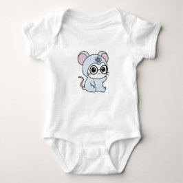 Body Para Bebê Cute lovely little mouse 